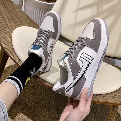 Womens Shoes 2021 Autumn and Winter New Students' Casual Skate Shoes Korean Sports Casual Shoes