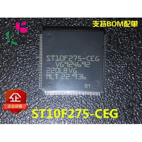 10PCS ST10F275-CEG LQFP-144 ST10F275-CE LQFP144 ST10F275 10F275 new and original