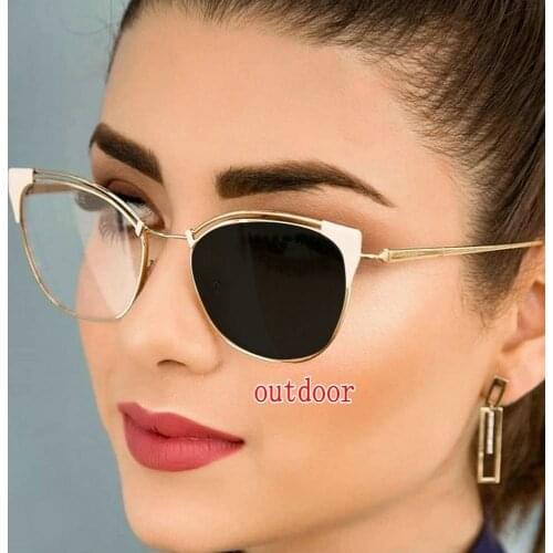 2020 New Design Photochromic Reading Glasses Women Presbyopia Eyeglasses sunglasses discoloration with Diopters UV400 NX