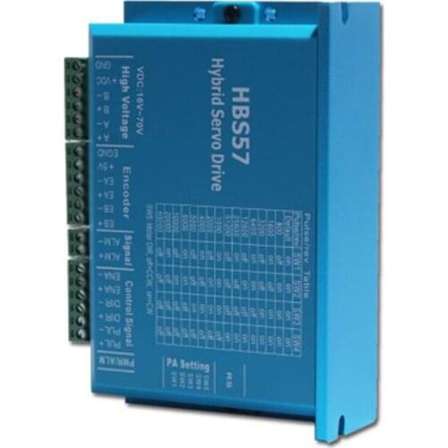57 closed loop stepper motor driver HBS57 57 closed loop driver controller 16-70VDC
