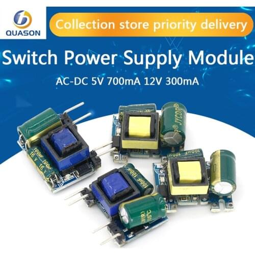 AC-DC 5V 700mA 12V 300mA 3.5W Isolated Switch Power Supply Module Buck Converter Step Down Module 220V turn 5V/12V
