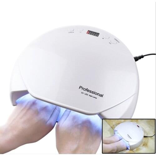 Infrared Sensor High Quality Timing Manicure Dryer 24W/48w Led Nail Lamp for Double Hand&Toe