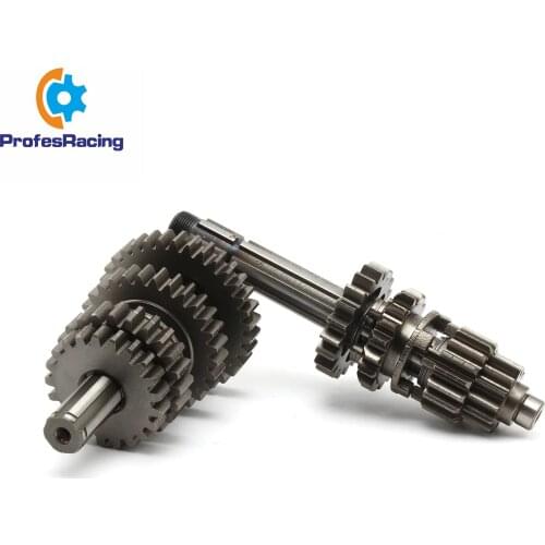 Motocross 155Cc Main Shaft Counter Shaft Fourth Gear Transmission Gear Box Suitable For Yinxiang Lying 140 150 160 Start Engines