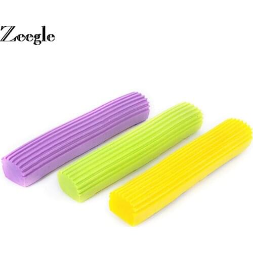 Zeegle 1pcs Replacement Sponge Mop Head Water Absorption Folding Type Magic Mop Heads Refill for Home Floor Cleaning Tool