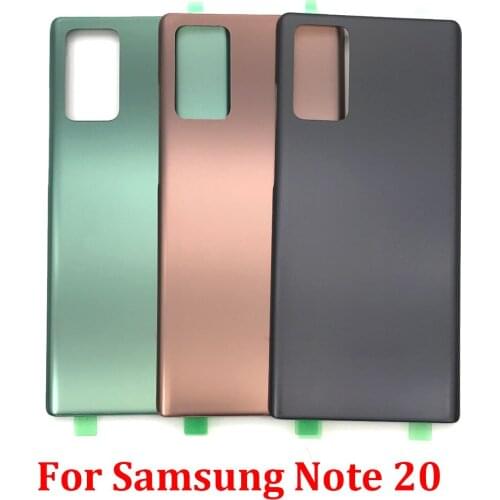 Original Samsung Galaxy Back Case Battery Cover Glass Housing Cover For Samsung Galaxy Note 20 Door Rear Case Replacement