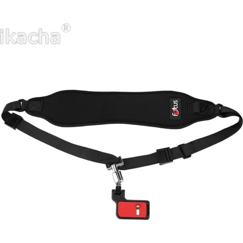 Focus F-2 Camera Strap Rapid Quick Single Shoulder Black Belt Strap with F2 plate for Canon Nikon Sony Pentax DSLR Camera