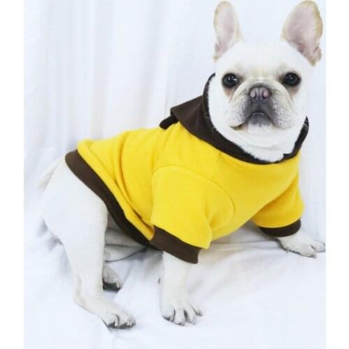 Dog Hoodie Clothes For Small Large Yorkshire Cotton Sweatshirt Pullover Pets Clothing Outfit Dog Daily Supplies Pet Apparel