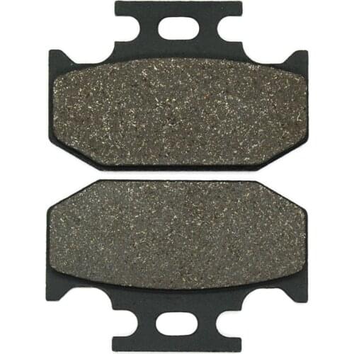 Cyleto Motorcycle Rear Brake Pads for SUZUKI TS 125 90-96 RM 125 RM125 89-91 TS200 89-94 RMX 250 RMX250 89-98 DR 250 DR250 90-00