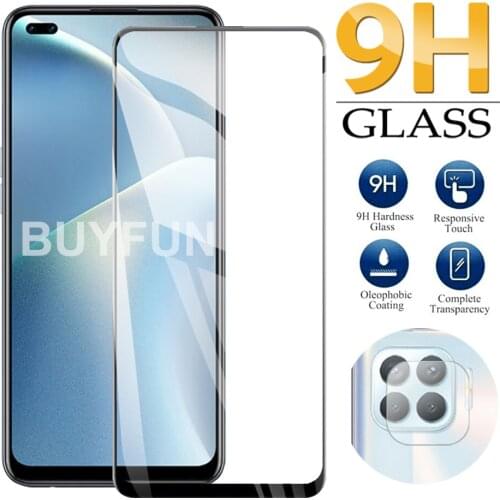 1-2PCS Safety Glass For OPPO Reno4 F Screen/Camera Film On The For Reno 4F Protective Tempered Glasses HD Glas Reno4F 6.43"