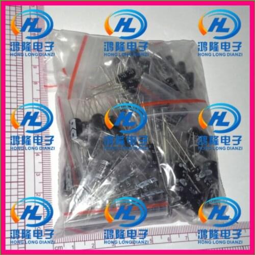 120PCS/LOT ROSH and High quality 12values *10pcs 1uF to 470uF Aluminum Electrolytic Capacitor Assortment kit