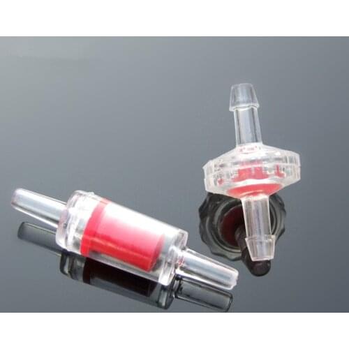 5PCS 3 4 5 5.5 7mm Durable Home Fish Tank Equal diameter One Way Non-Return Check Valve for Aquarium