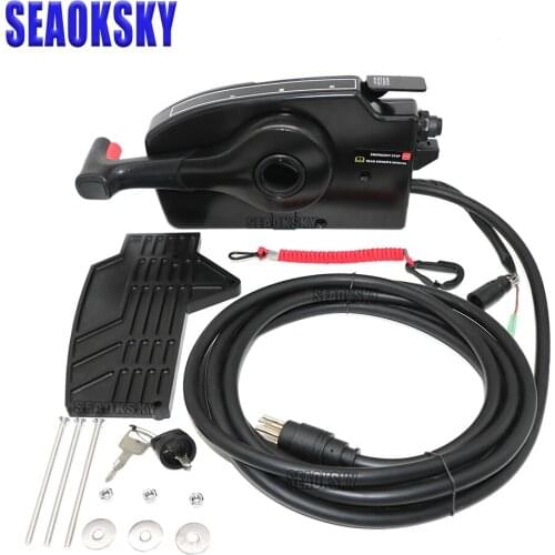 881170A3 Throttle Outboard Remote Control Box for Mercury 8 Pin Right Side Mount