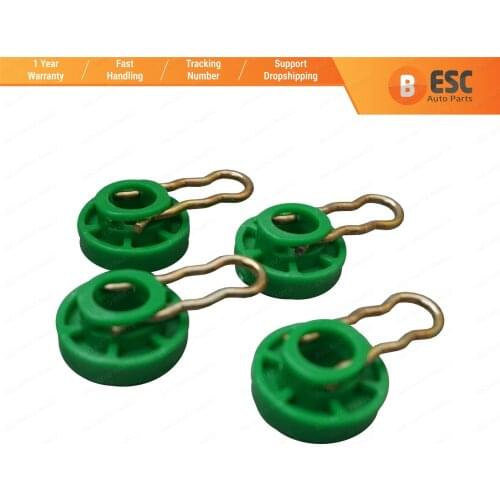 ESC EWR5174 4 Sets Power Window Regulator Roller Retainer 4493433-93246015715 For Saab Volvo