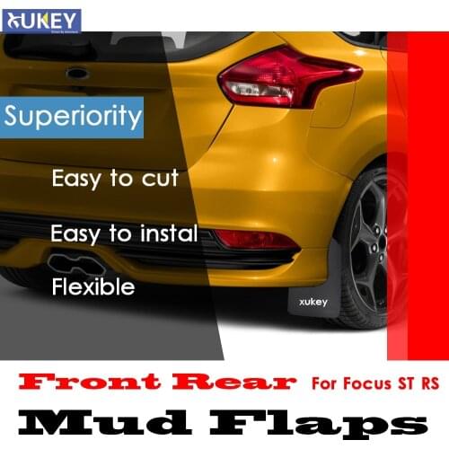 Mud Flaps Mudflaps Splash Guards Mudguards Fender Flares For Ford Focus ST RS SE Sport Turbo X ZETEC S Mk III MK2 MK3 MK4 2 3 4