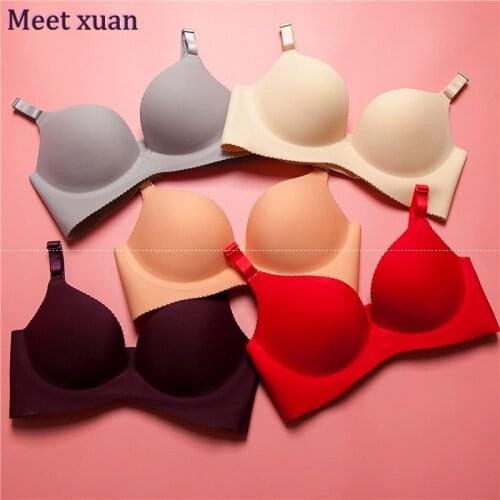 Sexy ABC Cup Bras For Women Seamless Bra Push Up Wireless bra Intimates Female Underwear Wholesale