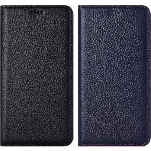 Magnet Natural Genuine Leather Skin Flip Wallet Phone Case Cover On For Samsung Galaxy A12 A22 A32 2021 4G 5G A 22 32 64/128 GB