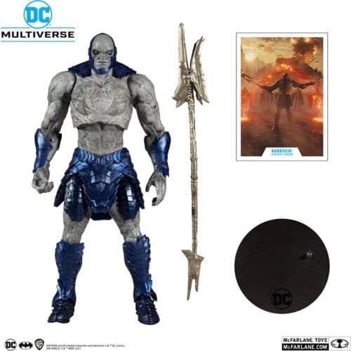 Mcfarlane DC Justice League Multiverse Darkseid No Armor Armored Dark Lord PCV Toys Collection Action Model Kid Anime Figure