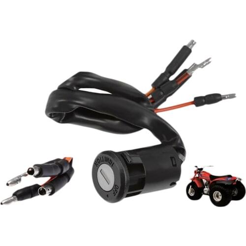 Motorcycle Alarm Lock Electric Door Lock For Honda ATC 200ES 200E 200M 125M Waterproof Four-Line Bullet-To-Lock Lock