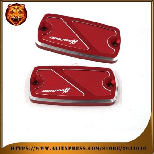 NEW Motorcycle Front Brake Master Cylinder Fluid Reservoir Cover For HONDA CBR1100XX CBR 1100XX 1997-2004 FREE Motorcycle Parts