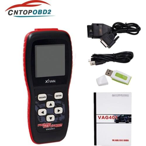 Original XTOOL VAG401 For AUDI/VW/SEAT/SKODA VAG 401 OBD2 Auto diagnostic Tool OBD scanner VAG 401 Free Update Online Code Read