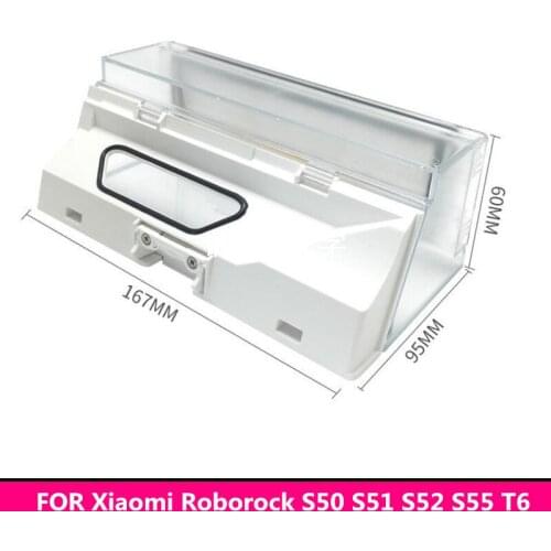 Dust Box for XIAOMI Roborock S50 S51 S52 S55 T6 Vacuum Cleaner Accessories Parts