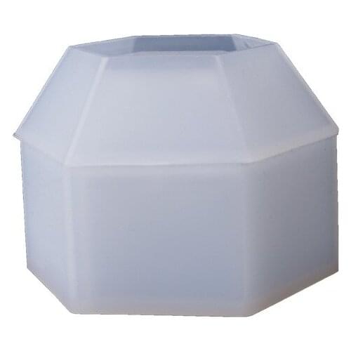 Hexagonal Collection Box Gift Box Silicone Mold Diy Crystal Drop Mold Collection Jewelry Tool Box Mold Wholesale Drop Shipping