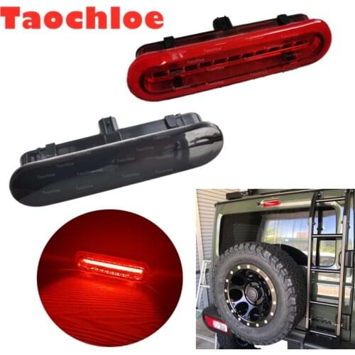 Led Red Smoke For jimny High Mounted Rear Brake Light For Suzuki Jimny JB64 JB74W 2018 - 2021 3rd Third For Jimny Brake Light