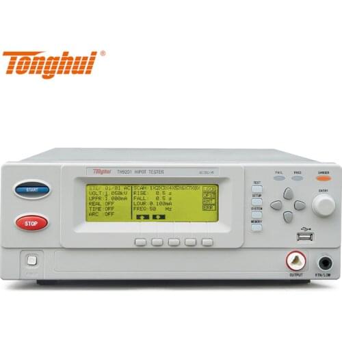 2021Th9201c/TH9201/TH9201b/TH9201s AC and DC Withstand Voltage Insulation Tester