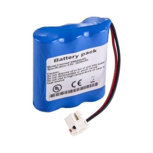 Tops News syringe pump battery for B Braun Casmed 3/N600AAK NI-AA2000MAH