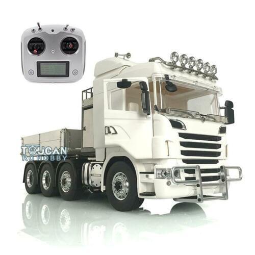 LESU 1/14 Metal 6*6 Chassis Hercul Sca Tractor Truck Radio Bumper Hopper THZH1017-SMT2