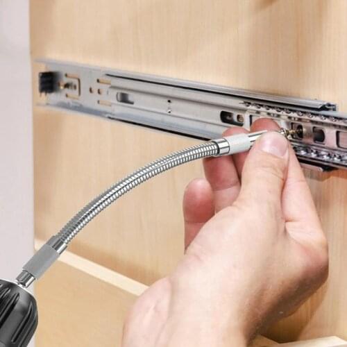 Universal Soft Shaft Batch Head Metal Soft Universal Flexible Shaft Electric Screwdriver Batch Of Head Hex Shank Extension 2020