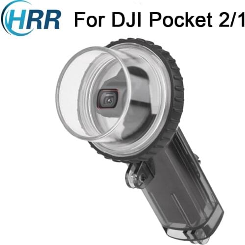 Waterproof Housing Case for DJI Pocket 2/OSMO Pocket 1,60M/197ft Underwater Diving Protective Box Shell Accessory Kit