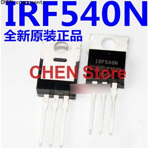 5pcs Imported new original IRF540 IRF540N field effect tube TO-220