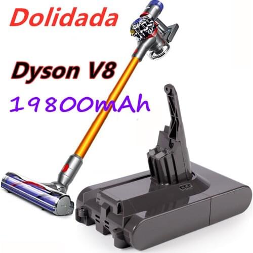 19800mAh 21.6V Battery For Dyson V8 Battery for Dyson V8 Absolute /Fluffy/Animal/ Li-ion Vacuum Cleaner rechargeable Battery