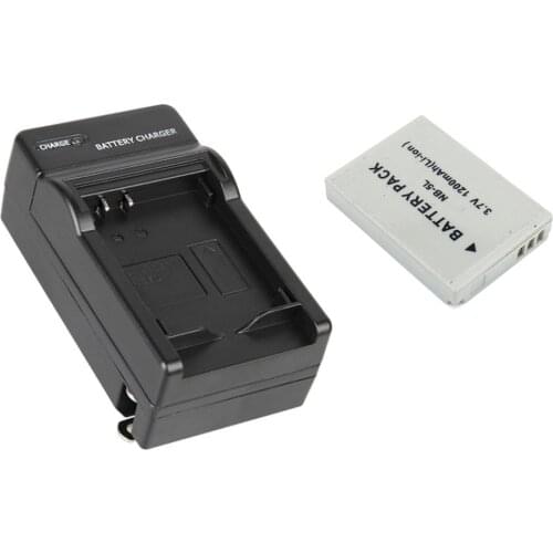 Camera Battery + WALL charger NB 5L NB5L NB-5L for Canon IXUS 800 IS 850 900 TI 950 960 970 980 S110 SX200 SX210 SX220