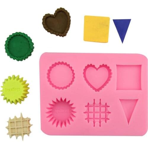 Dessert Series Silicone Mould Chocolate Fondant Mould Cake Decorating Tools Kitchen Accessories