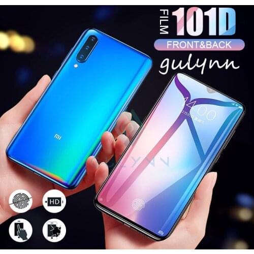101D Front & Back Full Cover Hydrogel Film On The For Xiaomi Redmi K20 7A Note 9 8 7 6 5 Pro Screen Protector For Mi 9T F1 Film