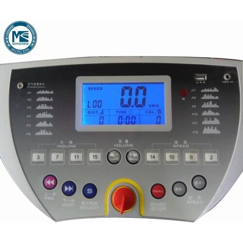 Treadmill console for YIJIAN 9007/9003DC display dash board Control panel display control panel 003