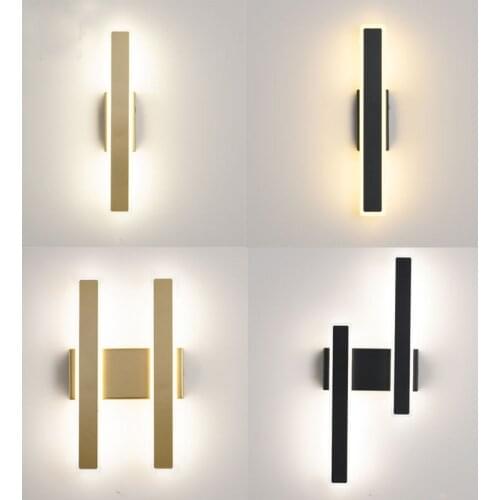 Nordic Minimalist Strip Wall Lamps Living Room Background Wall Aisle Lamp Porch Bedroom Light Bedside Hotel Designer Wandlamp