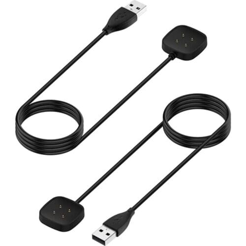 2020 New 50cm Charging Dock for fitbit- Versa 3 Smart Watch Charger Cable USB Charging Data Cradle for fitbit-Sense Charger