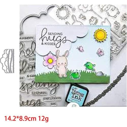 New Design Craft Metal Die Clouds Cutting Die Scrapbooking Album DIY Paper Card Embossing Stencils Molds 2021 New