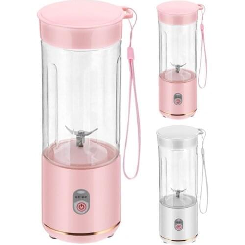 Handle Juicer Cup Outdoor Portable Lightweight Nice-looking Press Electric Juicer Rechargeable USB Versatile Mixer for Home
