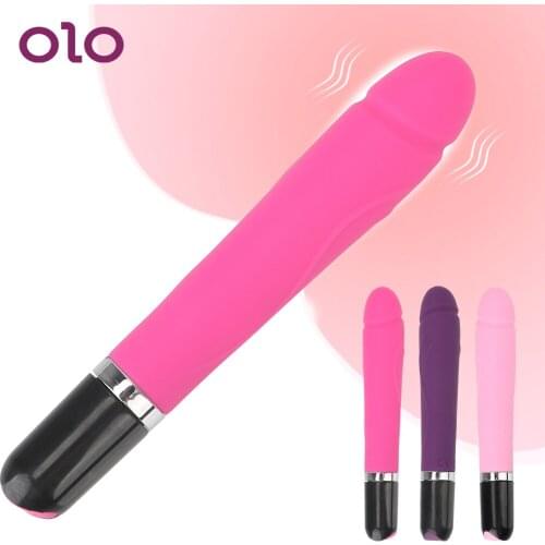 OLO 7 Speeds Clitoris Stimulator for Adult G Spot Vibrator Vagina Clit Massager Powered By Battery Dildo Sex Toys for Women