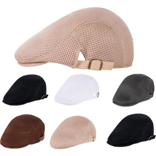 2PCS/lot Men Women Out door Hats Casual Visors Caps Spring Summer British style fabric material