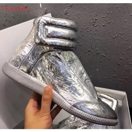 2019 Men casual street style men casual shoes dress shoes flats shoes fashion high top male trainers shoes hook&loop ankle boots
