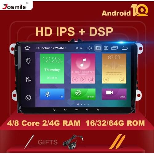 2Din IPS DSP 9" Android10 AutoRadio gps navigation For Amarok Volksagen VW Passat B6 golf 56 Skoda octavia Superb 2 Camera OBD2