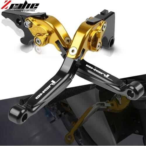 For Aprilia TUONO V4 TUONOV4 1100RR 1100 RR 2017-2019 CNC Motorcycle Accessories Aluminum Folding Extendable Brake Clutch Levers
