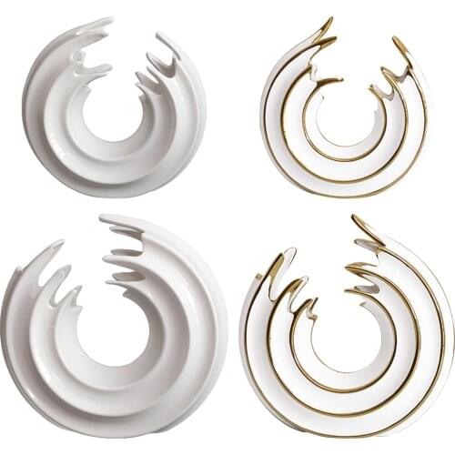 Indoor Planter Flower Vase Home Accessories Decoration for Living Room Abstract Sculpture Office Decoration Hotel Decorative