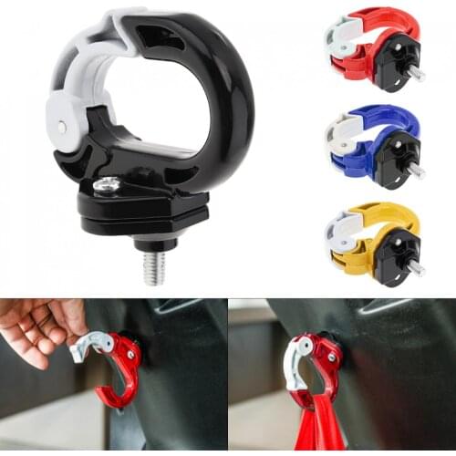 Motorcycle Luggage Hook Mount Aluminum Alloy Motorbike Scooter Helmet Holder Bag Bottle Hook Hanger with Screws