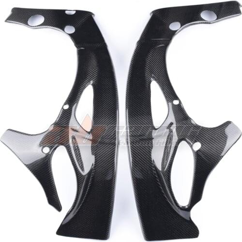 Motorcycle Frame Cover For Yamaha R1 2009 - 2014 Full Carbon Fiber 100
